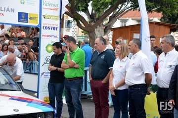 San Juan, escenario de la protocolaria ceremonia de salida del Rallye de Telde (Foto Francisco Javier Santana)